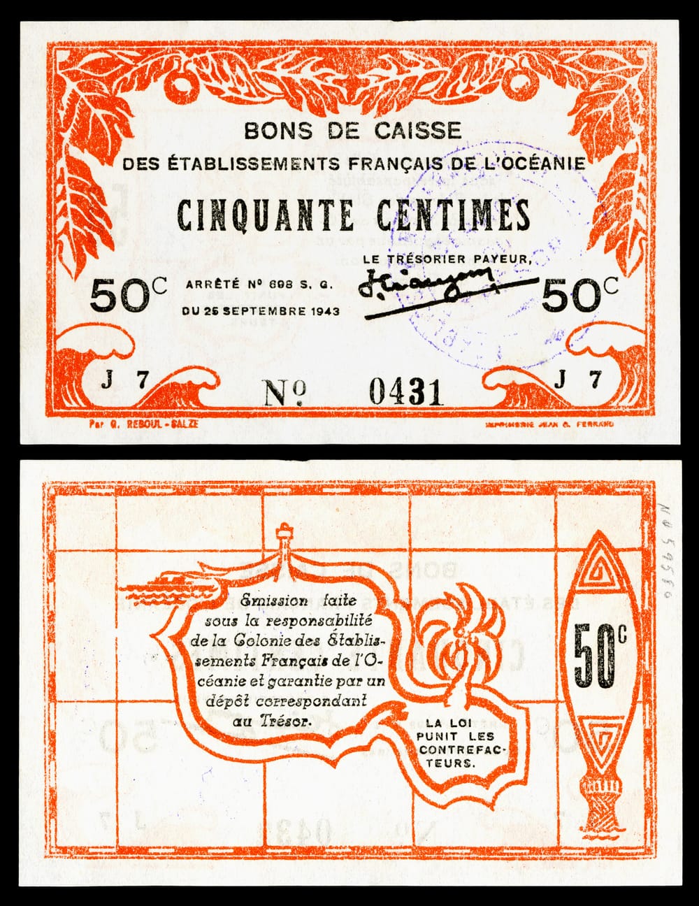 French Polynesian franc